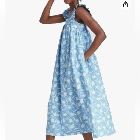 13 A New Day Women's Ruffle Short Sleeve A-Line Dress  NWT size 2X - Picture 2 of 7